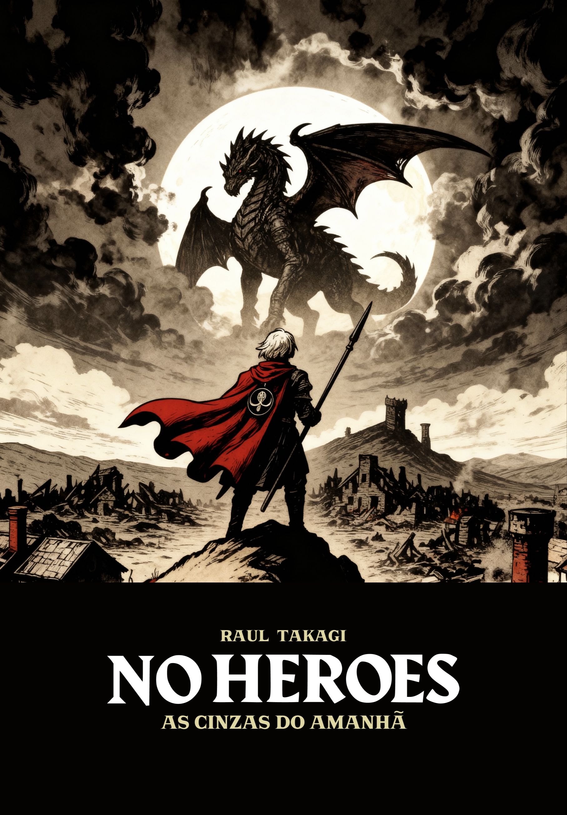 Capa — NoHeroes: As Cinzas do Amanhã